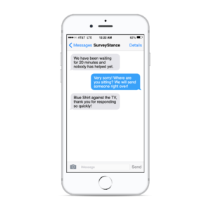 SMS Text Message Feedback