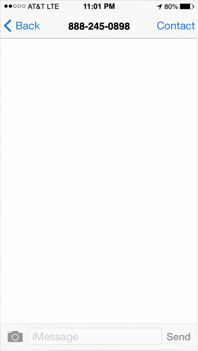 Feedback Text Message