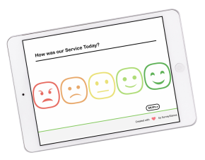 Smiley Face Survey Kiosk Or Emoji Survey Feedback App